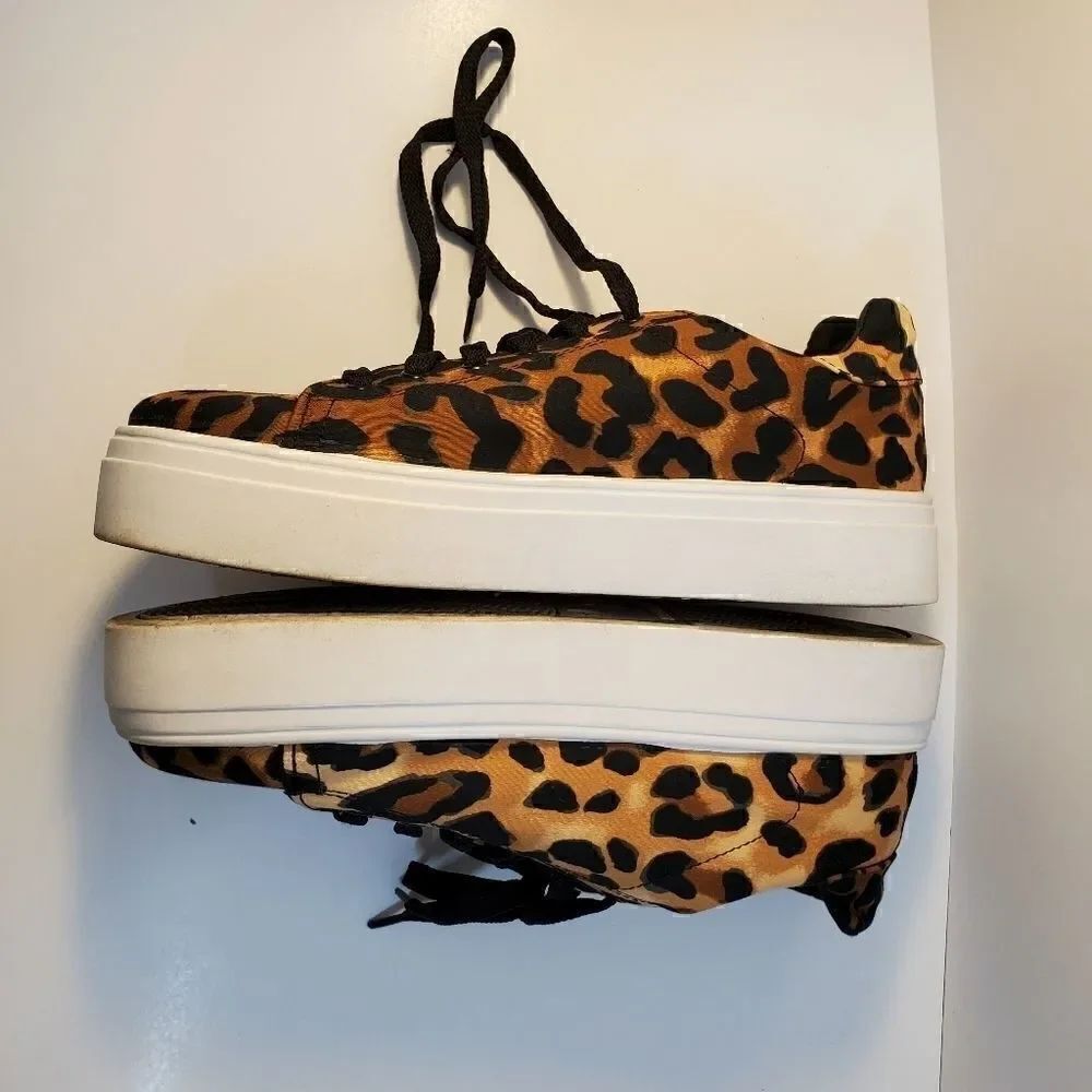 Leopard Print Sneakers - Picture 6 of 8